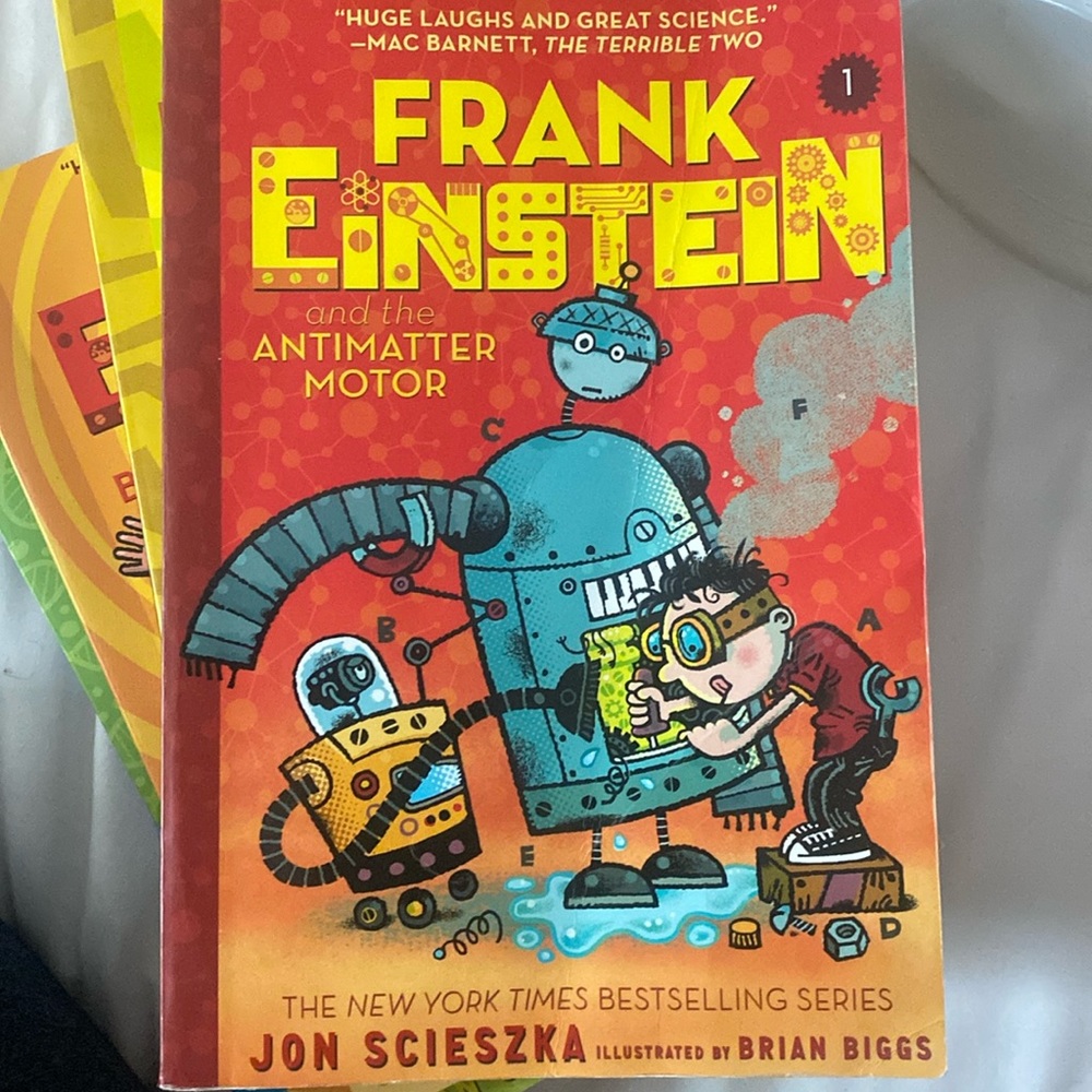 Childrens books “Frank Einstein”